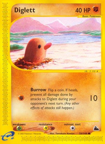 Diglett — Skyridge #50