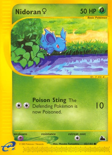 Nidoran ♀ — Skyridge #82