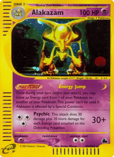 Alakazam — Skyridge #H1