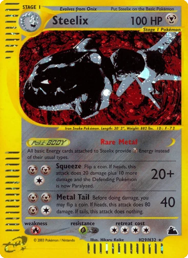 Steelix — Skyridge #H29