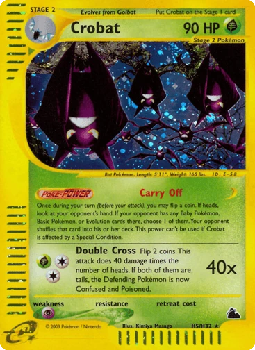 Crobat — Skyridge #H5