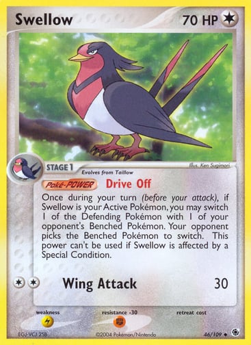 Swellow — Ruby & Sapphire #46