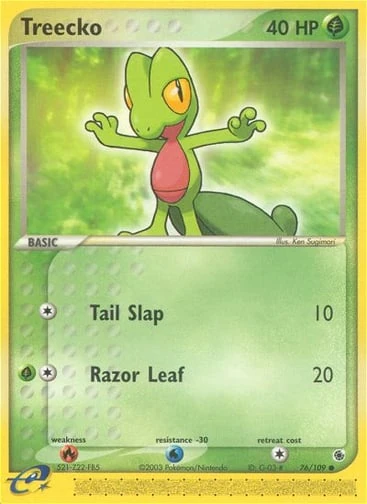 Treecko — Ruby & Sapphire #76