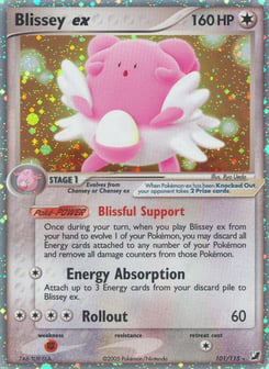 EX Pokémon Cards — Blissey ex