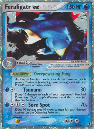 Feraligatr ex — Unseen Forces #103
