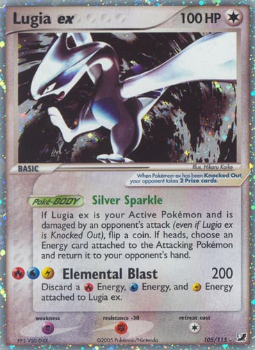 Lugia ex — Unseen Forces #105