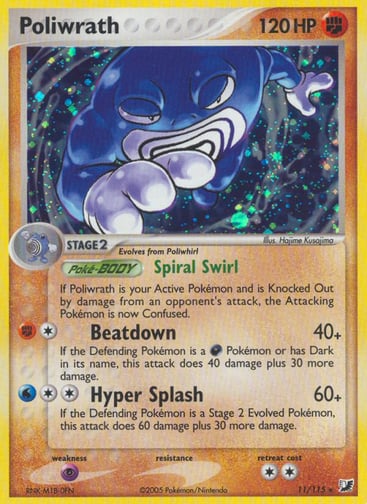 Poliwrath — Unseen Forces #11