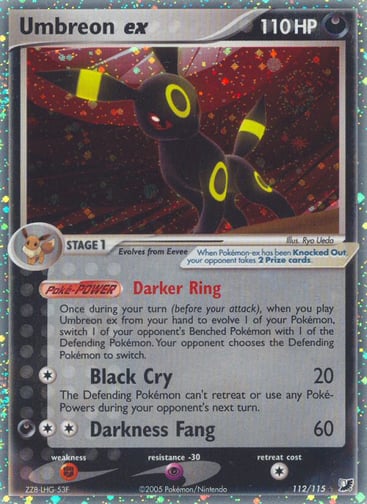 Umbreon ex — Unseen Forces #112