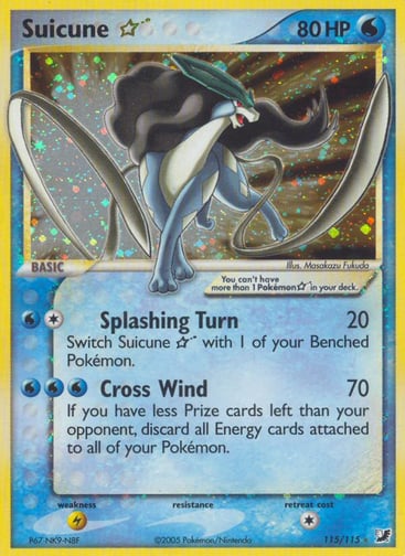 Suicune ☆ — Unseen Forces #115