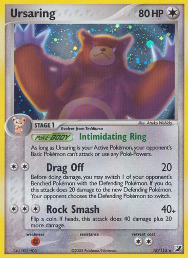 Ursaring — Unseen Forces #18
