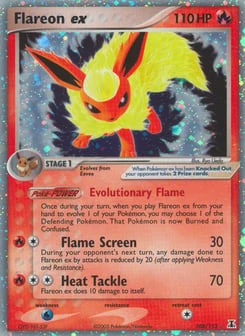 EX Pokémon Cards — Flareon ex