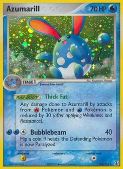 Gold Pokémon Cards — Azumarill