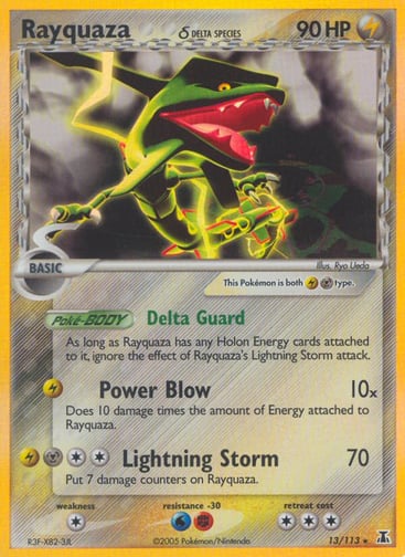 Rayquaza δ — Delta Species #13