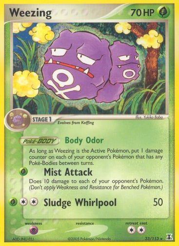 Weezing — Delta Species #33
