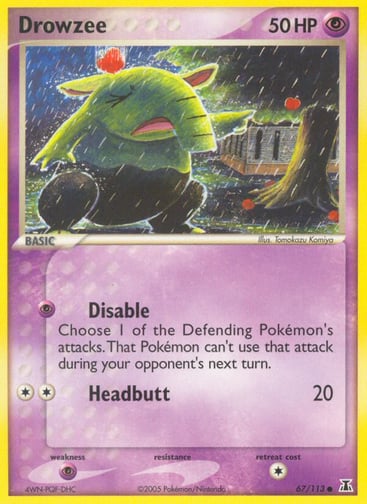 Drowzee — Delta Species #67