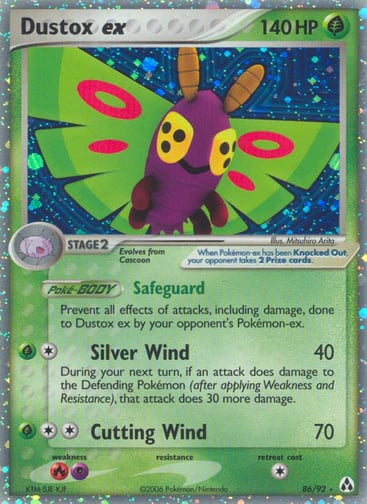 Dustox ex — Legend Maker #86