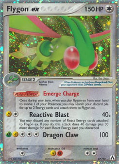EX Pokémon Cards — Flygon ex