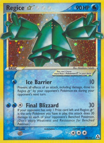 Regice ☆ — Legend Maker #90