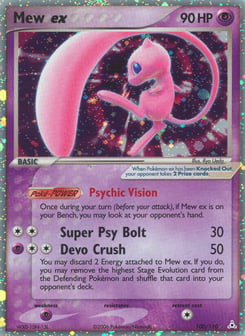 Mew ex Holon Phantoms #100