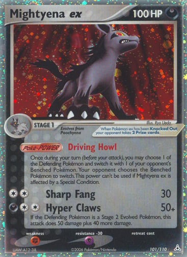 Mightyena ex — Holon Phantoms #101