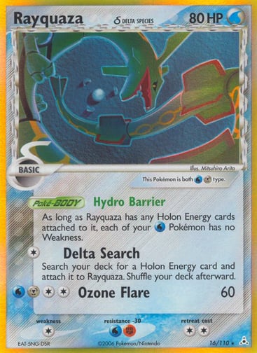 Rayquaza δ — Holon Phantoms #16
