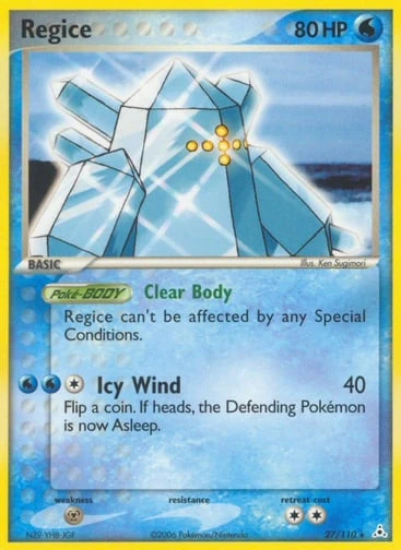 Regice — Holon Phantoms #27