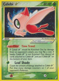 Celebi ☆ Crystal Guardians #100