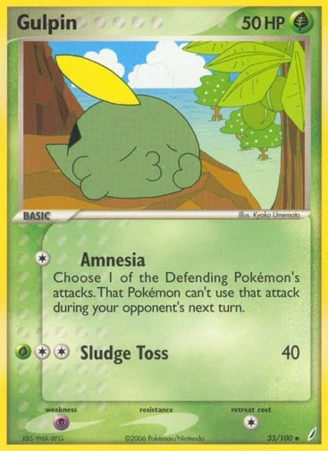 Gulpin — Crystal Guardians #33