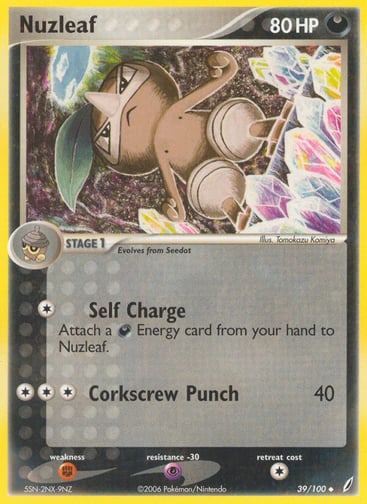Nuzleaf — Crystal Guardians #39