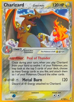 Charizard δ PSA 10