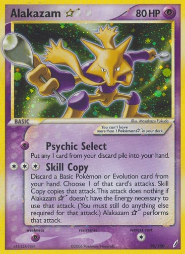 Alakazam ☆ — Crystal Guardians #99