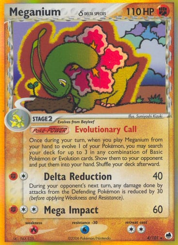 Meganium δ — Dragon Frontiers #4