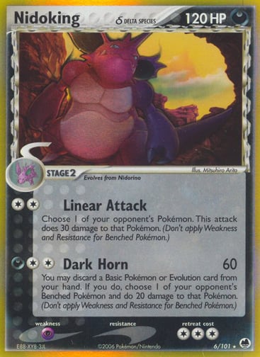 Nidoking δ — Dragon Frontiers #6