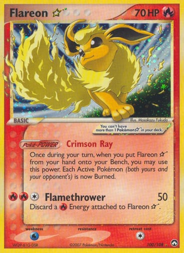 Flareon ☆ — Power Keepers #100
