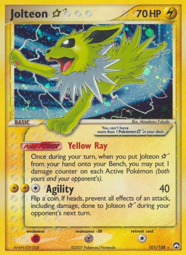 Jolteon ☆ — Power Keepers #101