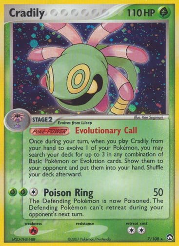 Cradily — Power Keepers #7