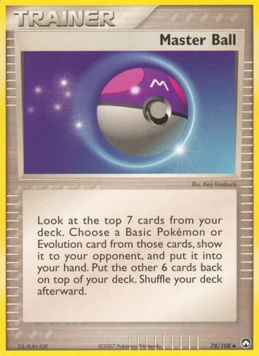 Master Ball — Power Keepers #78