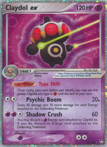 Claydol ex — Power Keepers #93