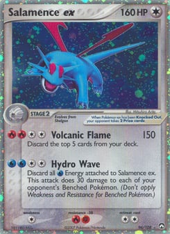 EX Pokémon Cards — Salamence ex