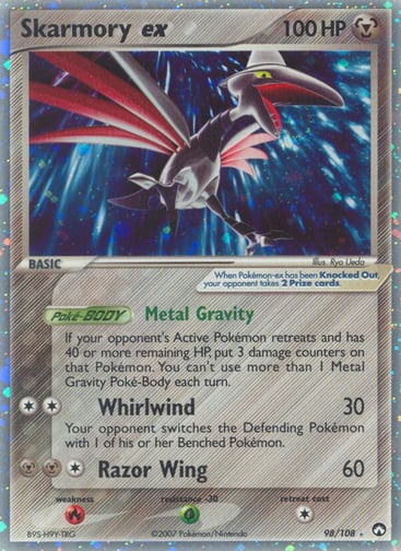 Skarmory ex — Power Keepers #98