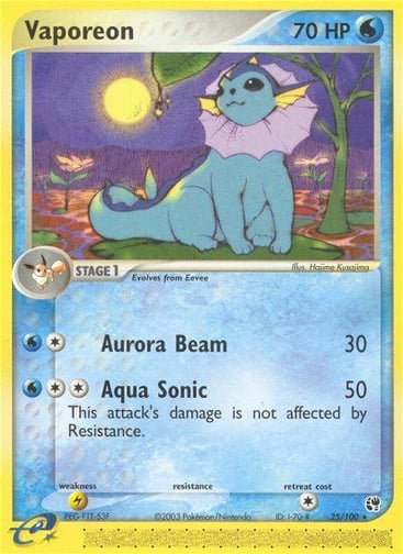 Vaporeon — Sandstorm #25