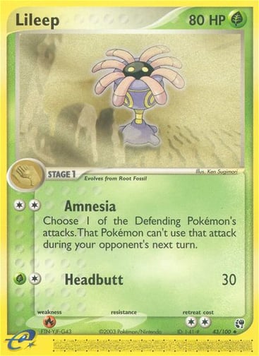 Lileep — Sandstorm #43