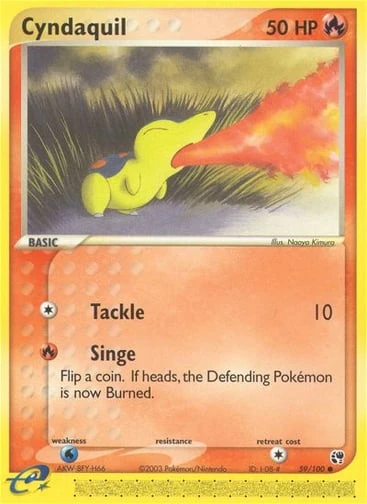 Cyndaquil — Sandstorm #59