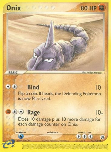 Onix — Sandstorm #71