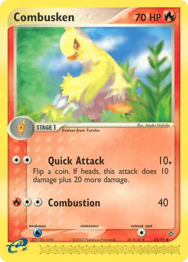 Combusken — Dragon #25