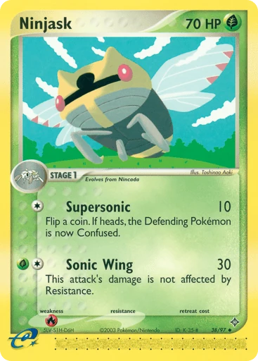 Ninjask — Dragon #38