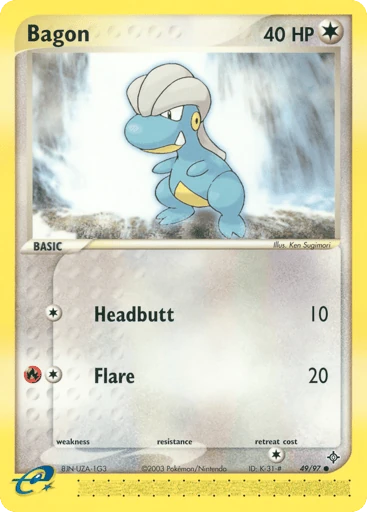 Bagon — Dragon #49