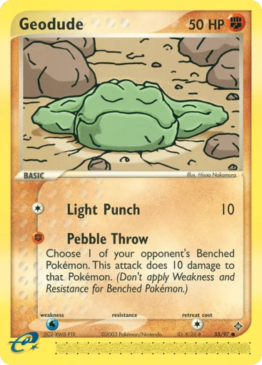 Geodude — Dragon #55