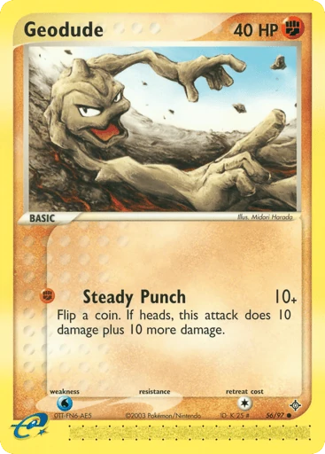 Geodude — Dragon #56