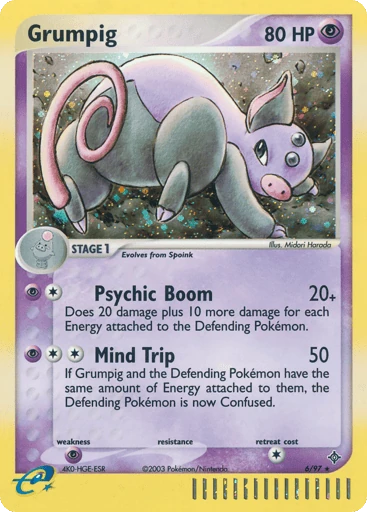 Grumpig — Dragon #6